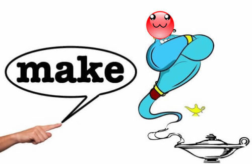 Makeの意味 使い方は 句動詞 イディオムも イメージ イラストで覚える英単語 フレーズ Hackeng
